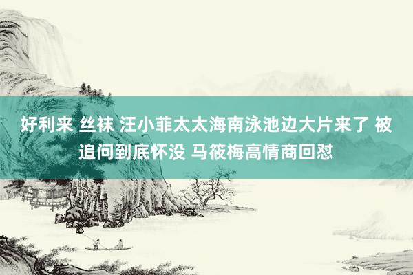 好利来 丝袜 汪小菲太太海南泳池边大片来了 被追问到底怀没 马筱梅高情商回怼